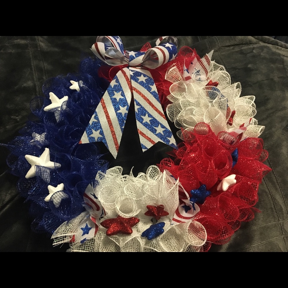 4th of July wreath!!!